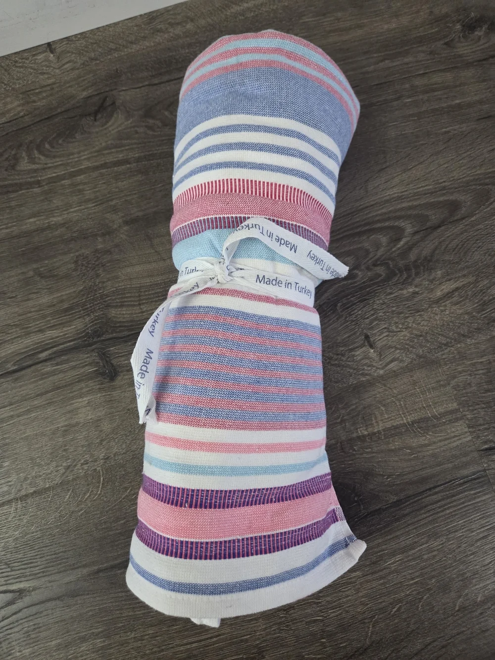 Striped 100% Ring Spun Turkish Cotton Beach Towel - NEW